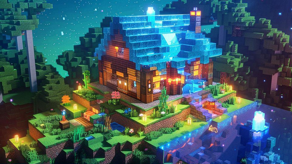 дом в майнкрафте 1.20