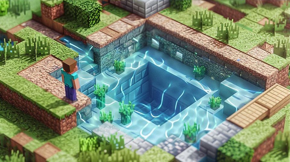 how to make an endless source in minecraft