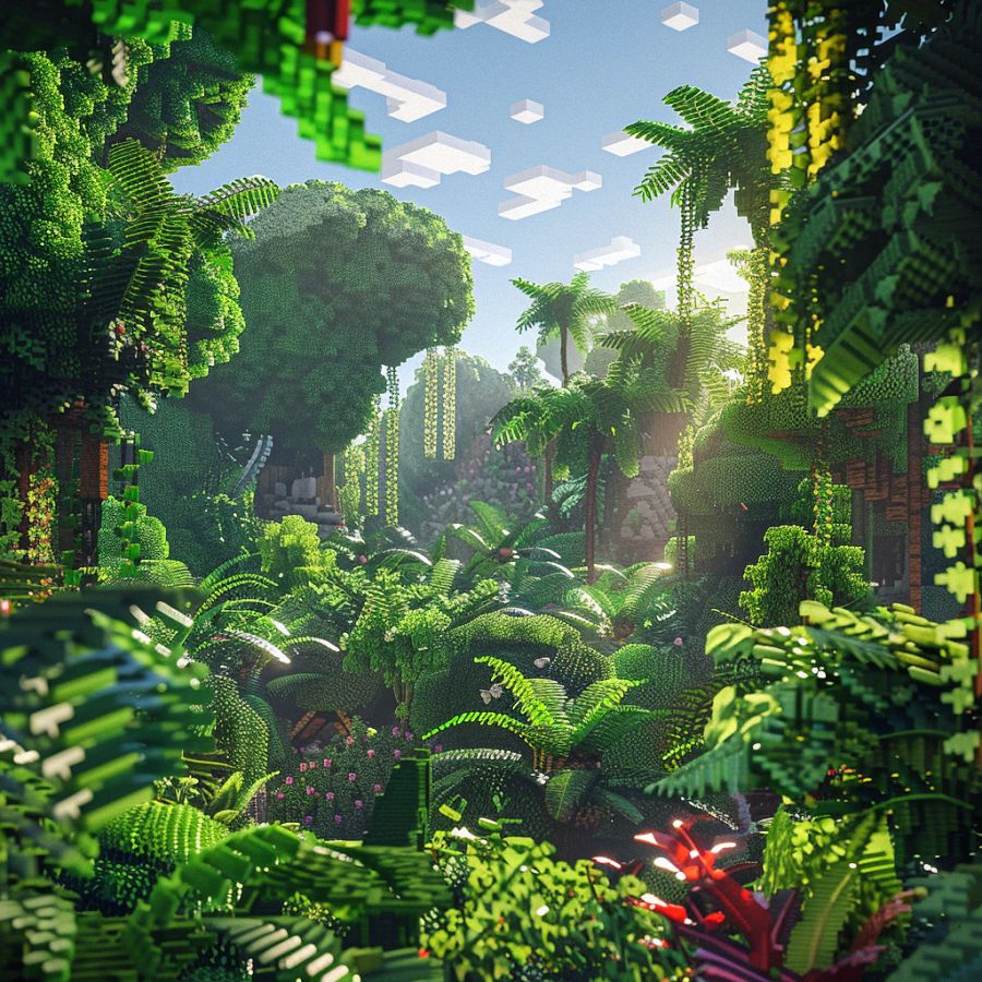 jungle in minecraft