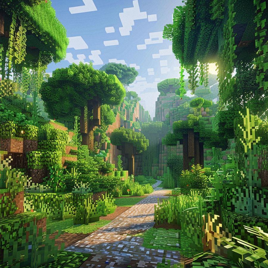 jungle in minecraft