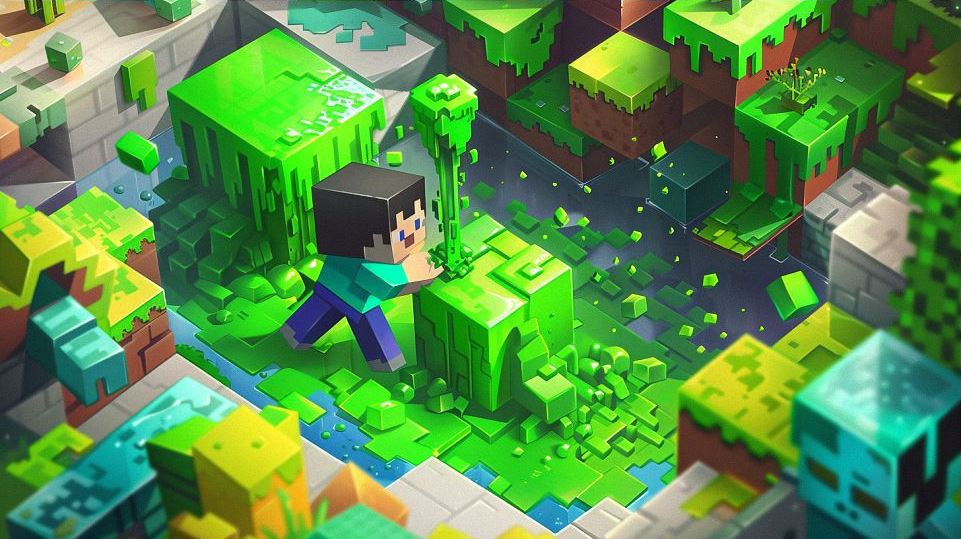 green dye in minecraft