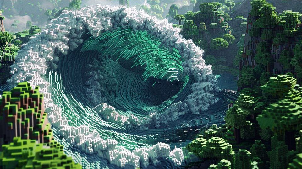 tsunami in minecraft