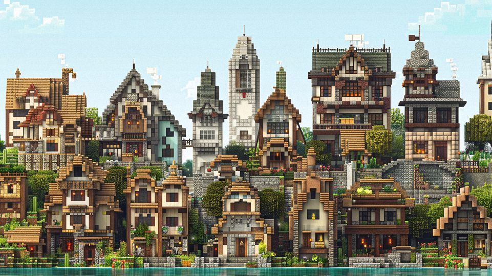 houses in minecraft