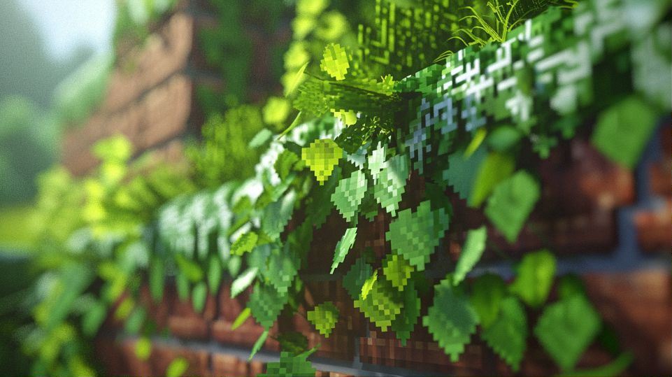 foliage in minecraft