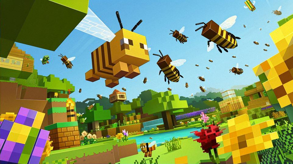 bee in minecraft