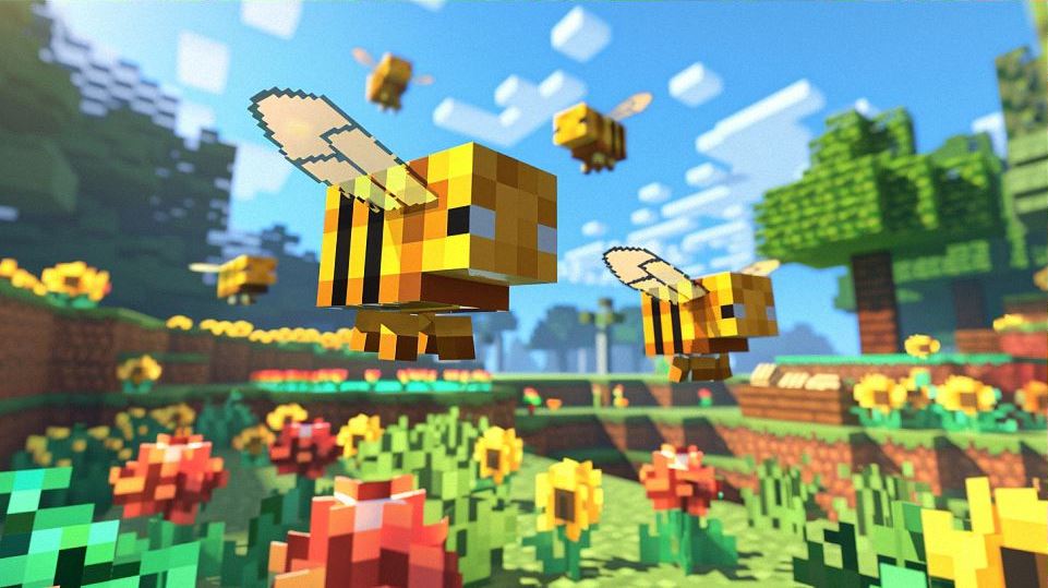 bee in minecraft