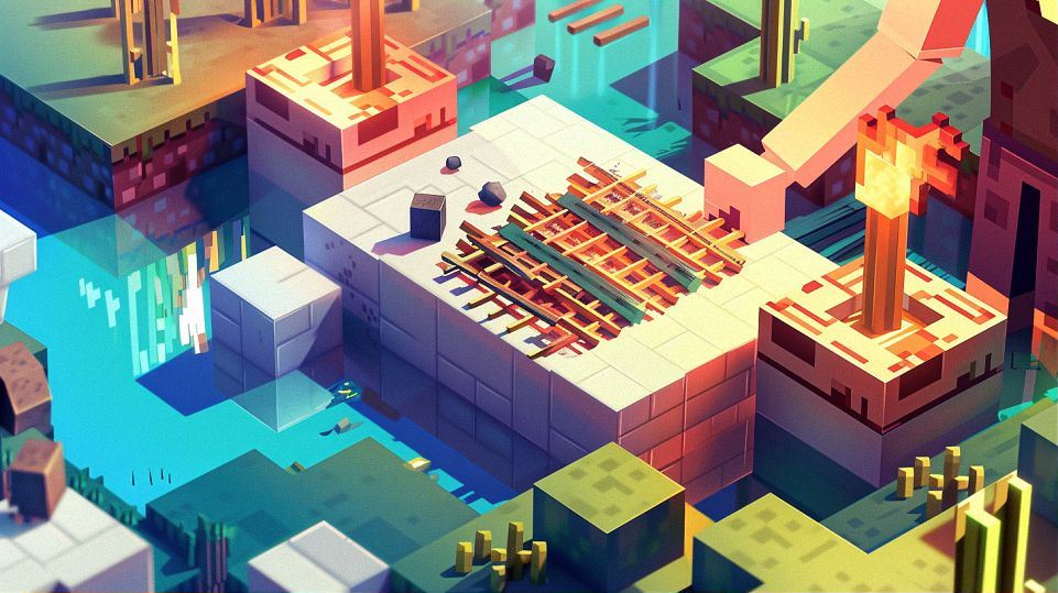 how to make a torch in minecraft