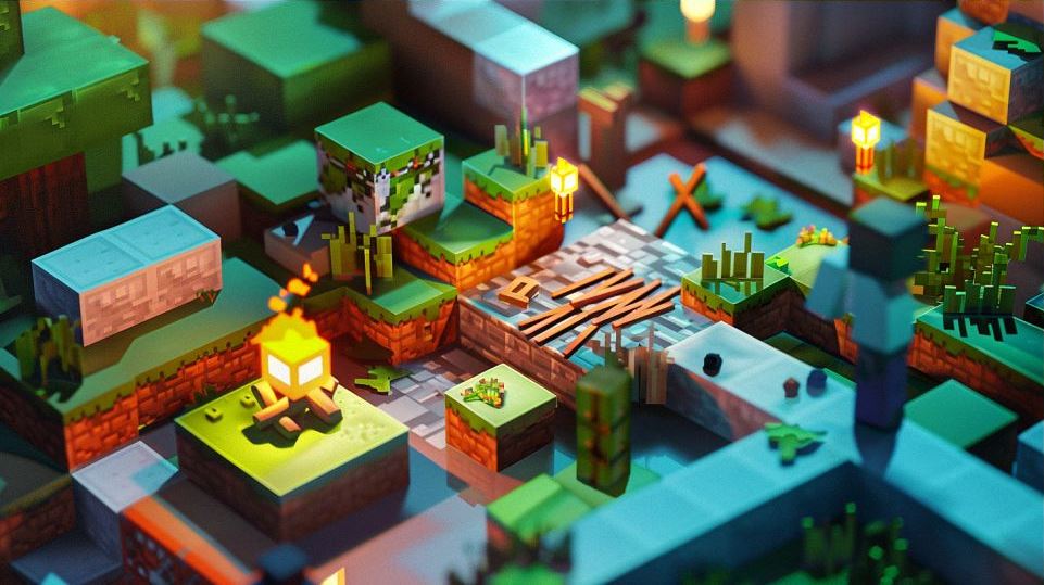 how to make a torch in minecraft