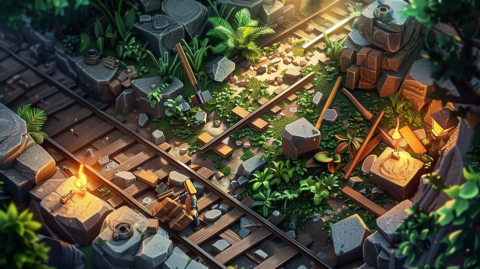 how to make rails in minecraft