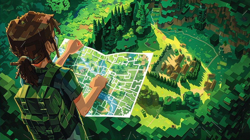 how to find in minecraft