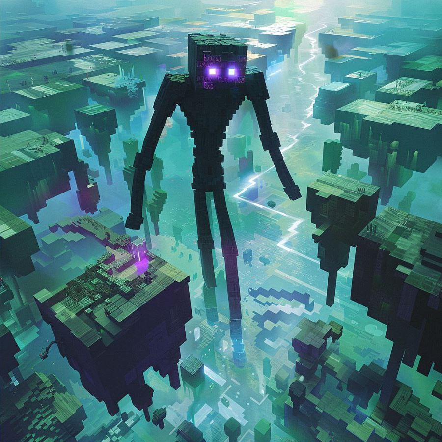 enderman in minecraft