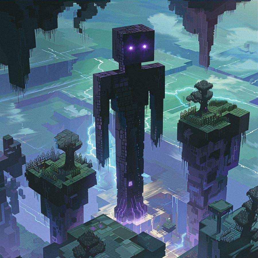 enderman in minecraft