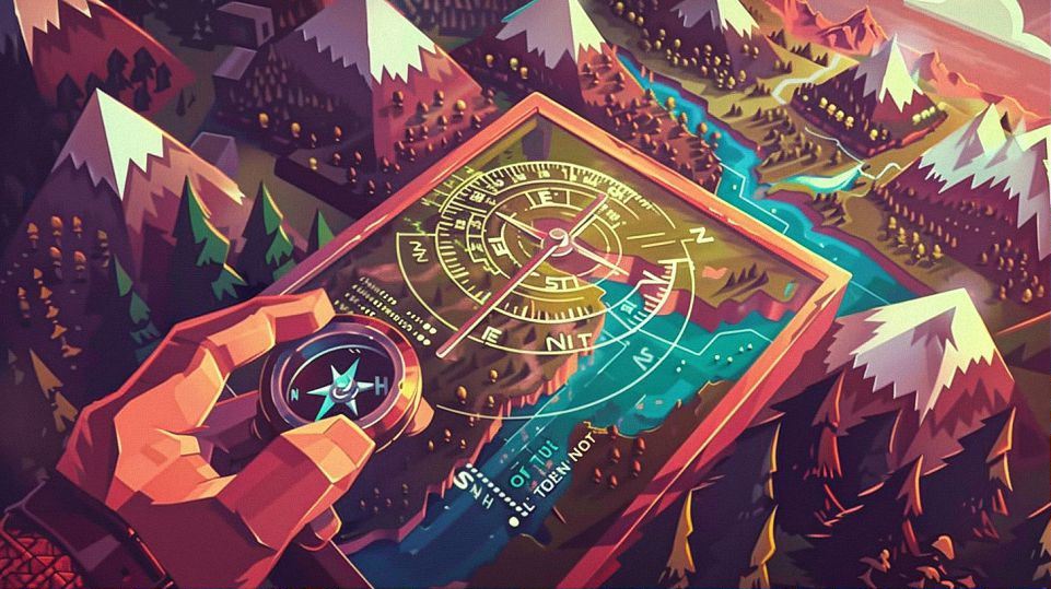 where is north in minecraft