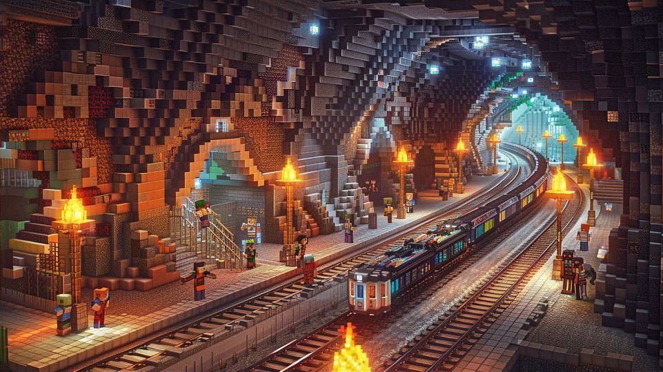 metro in minecraft