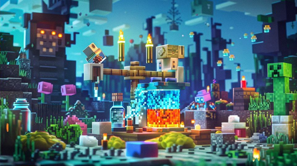 как сделать взрывное зелье в майнкрафт