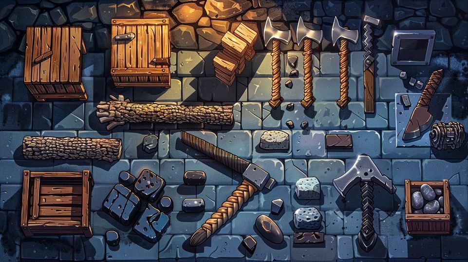 how to make an ax in minecraft