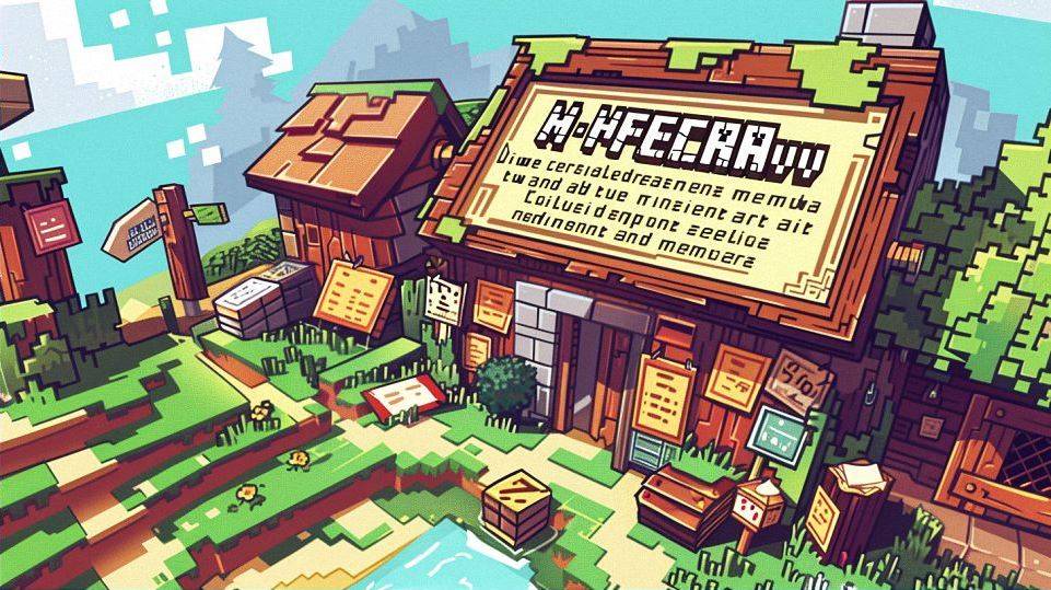 как сделать текст в майнкрафте