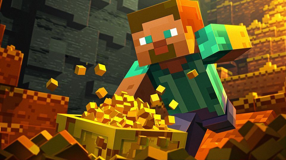 gold in minecraft