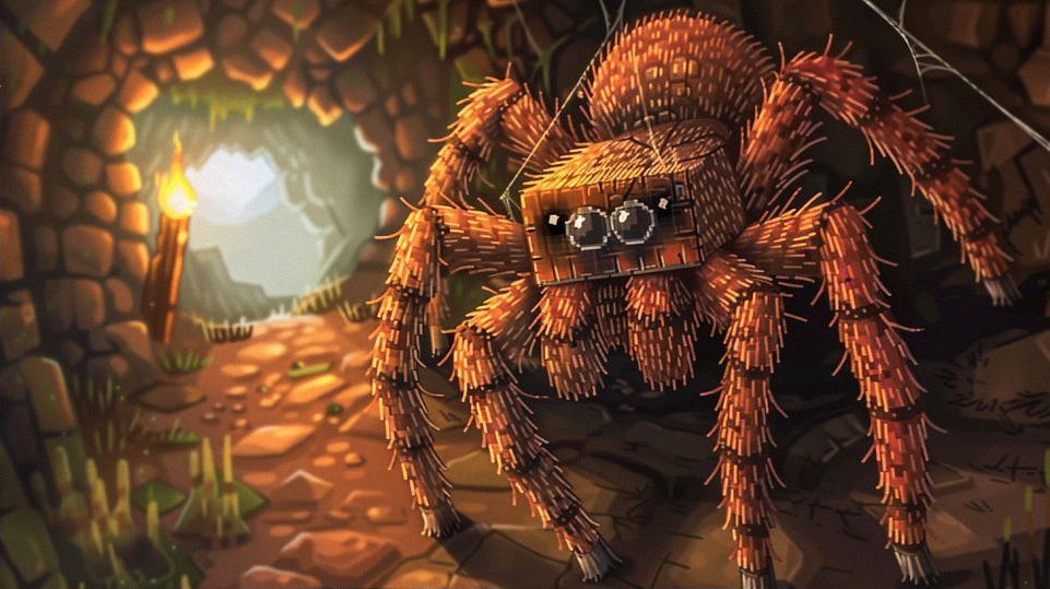 spider in minecraft